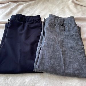 2 pairs of capris size 12